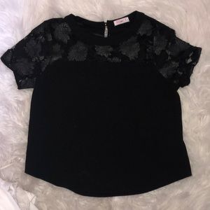 Black Dressy Blouse from AGACI